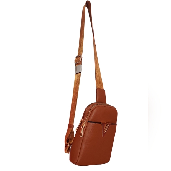 Purse Lux Handbags - Crossbody Bags Women Small Fanny Pack New Front or Back Wear, Vegan Leather